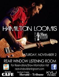 HAMILTON LOOMIS RETURNS TO THE REAR WINDOW!