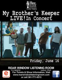 MY BROTHER'S KEEPER LIVE! In Concert