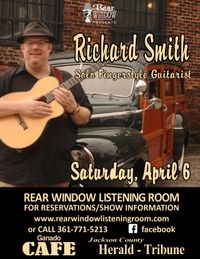 RICHARD SMITH Returns to the REAR WINDOW!