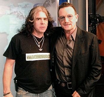 Jay with Bono
