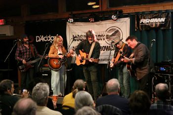 Happy and Adam Traum with Larry Campbell and Theresa Williams at WILS
