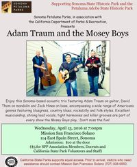 The Mosey Boys Live at the Mission San Francisco, Sonoma