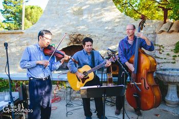 Gatti-Goldman Wedding, October 2012 with Richard Chon, left and Jack Hines. Photo by The Goodness.
