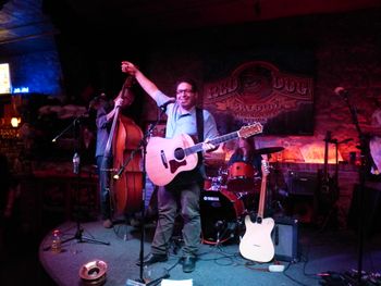 Adam Traum at the Red Dog Saloon, Virginia City, NV
