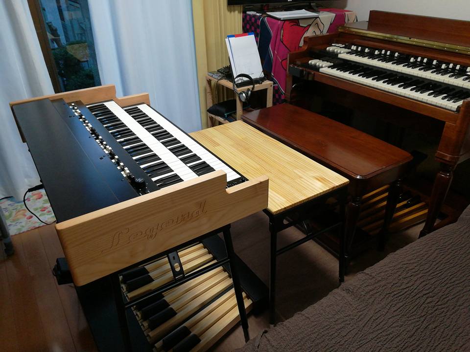 バイカウント オルガンベンチ・足鍵盤(MIDI改造) - 神奈川県の楽器