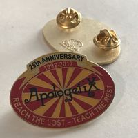25th Anniversary enamel pin