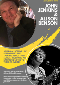 John Jenkins and Alison Benson  - AN AUDIENCE WITH Live at the Prohibition Sessions Liverpool