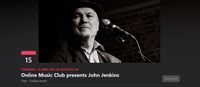 John Jenkins with Pippa Murdie - Online Event by GSMC Online Music Club - From the Artists Living Room to Yours’ and Graham Steel Music Company