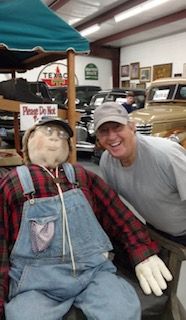 Met an old retired tenor singer.
