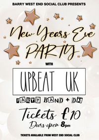 New Year's Eve Party with Upbeat UK - Party Band and DJ 