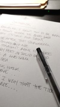 Hand Written Lyrics