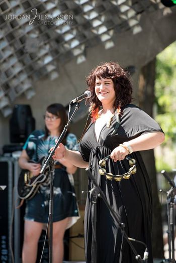 On stage w/ MRS JONES @ TD INternational Winnipeg Jazz Fest
