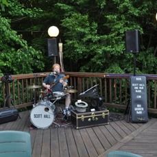 On the deck at Laurel Mountain Inn - Bakersville, Pa
