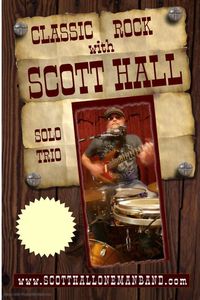 Scott Hall one man band at Neighbors tavern