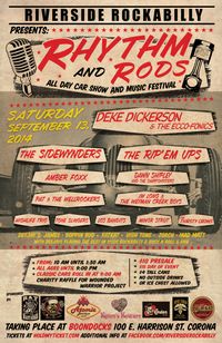 Riverside Rockabilly presents Rhythm and Rods