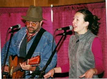 Michael and daughter Lauren @ The Strawberry Music Festival
