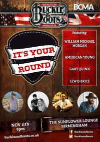 Buckle & Boots presents 'It's Your Round'