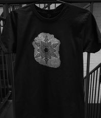 The Crossing Celtic Snowflake Black T-shirt