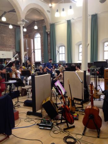 Recording with the Halle Orchestra
