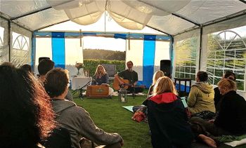 Concert in retreat with Paul Hurcomb, Gudö Stockholm 2016. Photo: Lotta Lennartsdotter
