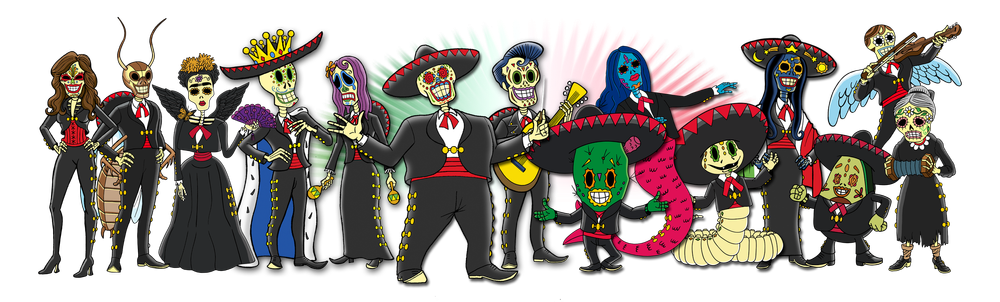 Mariachi Los Muertos™ Dia De Los Muertos