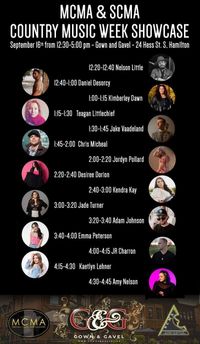 SCMA & MCMA Showcase 