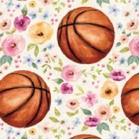 Basketballs and Floral