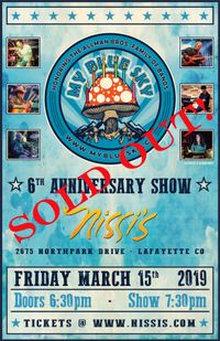 6th Anniversary Show at Nissi's! - SOLD OUT!