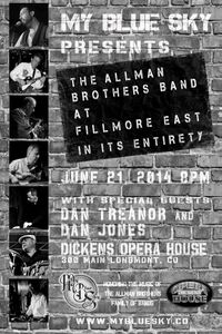 My Blue Sky Presents: "At Fillmore East" at the Dickens Opera House
