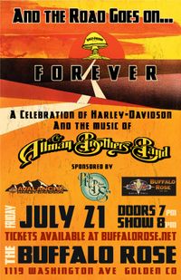 And The Road Goes On... Forever: A Celebration of Harley-Davidson and the Music of The Allman Brothers