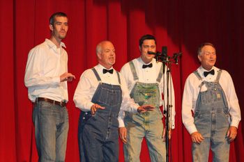 International competitor chapter quartet Past n Present ring chords "country style."
