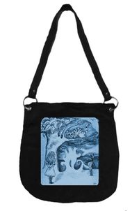 "Which Way, Alice?" Messenger Bag