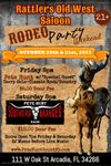 1 Ticket-Saturday, October 21st, 2023 -Rattler's Old West Saloon Rodeo Party