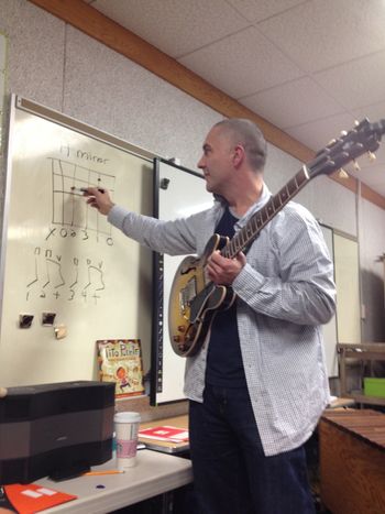 Teaching a class at for the Wayland (MA) afterschool program.
