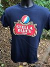 Stella Blue's Band unisex short sleeve T-shirt - Navy