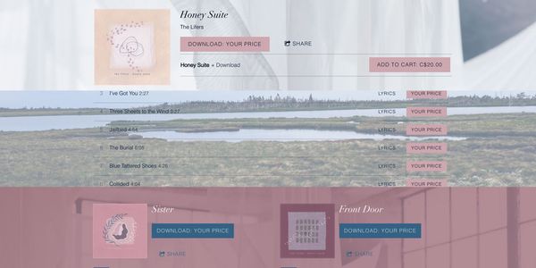 How to use styled sections to customize your band website design