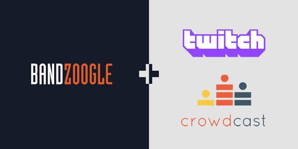 New: Integrate Twitch and Crowdcast video onto your music website 