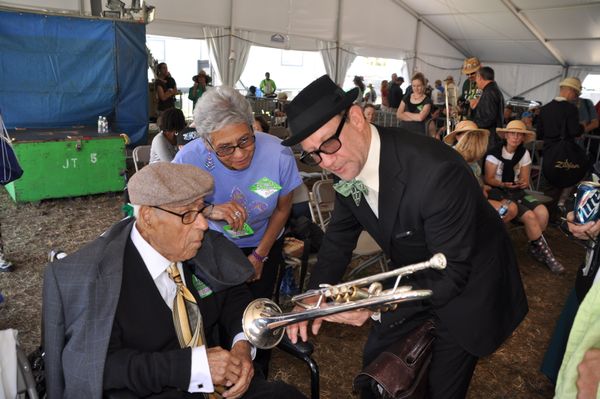 DUKES Jazz Fest Lionel Ferbos New Orleans Kevin Clark Dixieland Palm Court Jazz