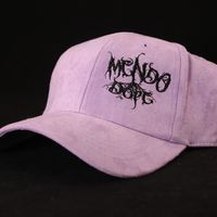 Mendo Dope Root Logo - Suede Curved Bill Hat
