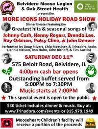 More Icons Holiday Dinner Concert at Belvidere Moose Lodge