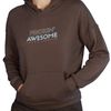 Frickin' Awesome Hoodie - charcoal and blue