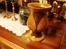 Walnut and Hickory Vase