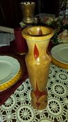 Red Heart and Hickory Vase
