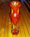 Exotic African Padouk and South American Marblewood Vase