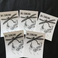 Now I'm Free (Dragonfly) Stickers (5-pack)