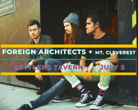 Foreign Architects LIVE at Settlers Tavern w' Mt. Cleverest