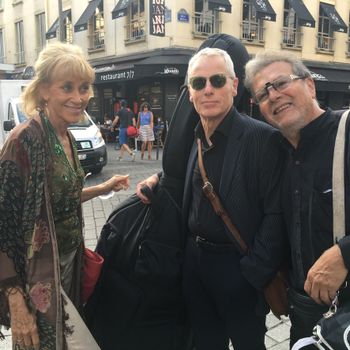 On our way to the concert at Cercle Suédois, Paris, sep 14 2016
