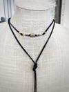 “The Journey” leather Wrap necklace/bracelet