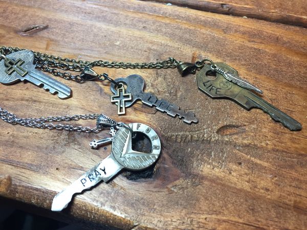 Mens Key Of Life Necklace