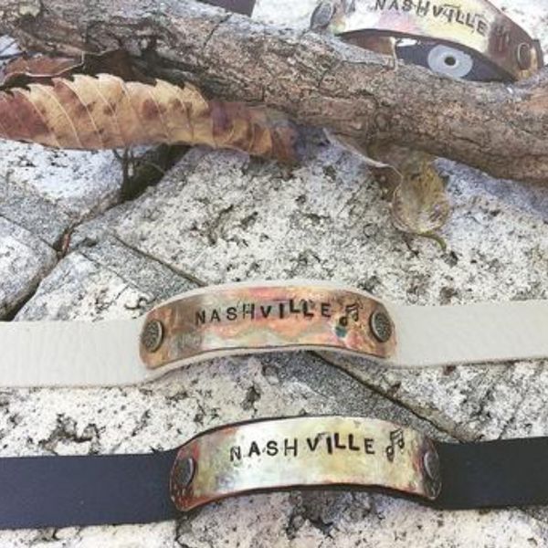 Nashville Leather Bracelet